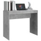 vidaXL Escritorio de madera contrachapada gris hormigón 90x40x72 cm vidaXL Escritorio de madera contrachapada gris hormigón 90x40x72 cm
