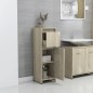 vidaXL Armario de baño madera contrachapada color roble 30x30x95 cm vidaXL Armario de baño madera contrachapada color roble 30x30x95 cm