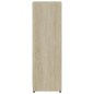vidaXL Armario de baño madera contrachapada color roble 30x30x95 cm vidaXL Armario de baño madera contrachapada color roble 30x30x95 cm