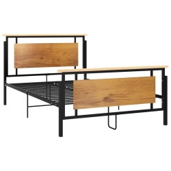 vidaXL Estructura de cama de metal 120x200 cm