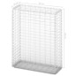 vidaXL Cesta para muro de gaviones de alambre galvanizado 100x80x30 cm vidaXL Cesta para muro de gaviones de alambre galvanizado 100x80x30 cm