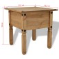 vidaXL Mesa auxiliar Corona Range pino mexicano 53,5x53,5x55 cm vidaXL Mesa auxiliar Corona Range pino mexicano 53,5x53,5x55 cm