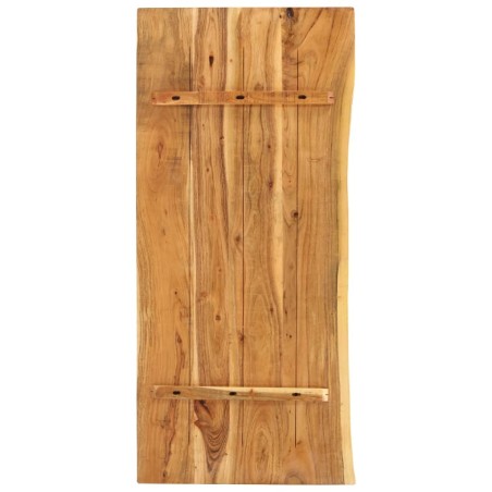 vidaXL Encimera para armario tocador madera maciza acacia 140x52x3,8cm