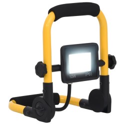 vidaXL Foco LED con asa 10 W blanco frío