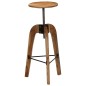 vidaXL Taburetes de cocina 2 uds madera maciza de acacia vidaXL Taburetes de cocina 2 uds madera maciza de acacia