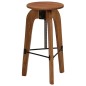 vidaXL Taburetes de cocina 2 uds madera maciza de acacia vidaXL Taburetes de cocina 2 uds madera maciza de acacia