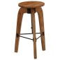 vidaXL Taburetes de cocina 2 uds madera maciza de acacia vidaXL Taburetes de cocina 2 uds madera maciza de acacia