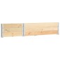 vidaXL Caja de palés 3 unidades madera maciza de pino 50x150 cm vidaXL Caja de palés 3 unidades madera maciza de pino 50x150 cm