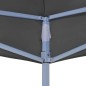 vidaXL Techo de carpa para celebraciones gris antracita 2x2 m 270 g/m² vidaXL Techo de carpa para celebraciones gris antracita 2x2 m 270 g/m²
