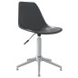 vidaXL Sillas de comedor giratorias 4 unidades PP gris clara vidaXL Sillas de comedor giratorias 4 unidades PP gris clara
