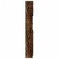vidaXL Armario baño madera contrachapada roble ahumado 32x25,5x190 cm vidaXL Armario baño madera contrachapada roble ahumado 32x25,5x190 cm