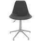 vidaXL Sillas de comedor giratorias 4 unidades PP gris clara vidaXL Sillas de comedor giratorias 4 unidades PP gris clara