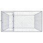 vidaXL Perrera de exterior de acero galvanizado 2x2x1 m vidaXL Perrera de exterior de acero galvanizado 2x2x1 m