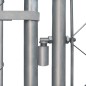 vidaXL Perrera de exterior de acero galvanizado 2x2x1 m vidaXL Perrera de exterior de acero galvanizado 2x2x1 m