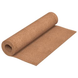 vidaXL Rollo de corcho 100x200 cm 8 mm