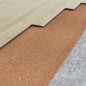 vidaXL Rollo de corcho 100x200 cm 8 mm