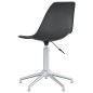 vidaXL Sillas de comedor giratorias 4 unidades PP gris clara vidaXL Sillas de comedor giratorias 4 unidades PP gris clara