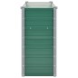 vidaXL Arriate de jardín de acero galvanizado verde 160x40x77 cm vidaXL Arriate de jardín de acero galvanizado verde 160x40x77 cm