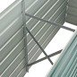 vidaXL Arriate de jardín de acero galvanizado verde 160x40x77 cm vidaXL Arriate de jardín de acero galvanizado verde 160x40x77 cm