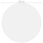 vidaXL Protector de mesa PVC transparente Ø 80 cm 2 mm vidaXL Protector de mesa PVC transparente Ø 80 cm 2 mm