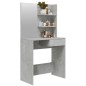 vidaXL Tocador con espejo color gris hormigón 74,5x40x141 cm vidaXL Tocador con espejo color gris hormigón 74,5x40x141 cm