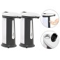 vidaXL Dispensador de jabón automático con sensor y sonido 2 uds 800ml vidaXL Dispensador de jabón automático con sensor y sonido 2 uds 800ml
