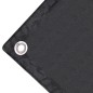 vidaXL Toldo para balcón tela oxford 90x600 cm gris antracita vidaXL Toldo para balcón tela oxford 90x600 cm gris antracita
