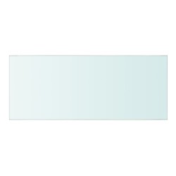 vidaXL Panel de estante vidrio claro 50x20 cm