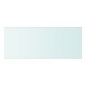 vidaXL Panel de estante vidrio claro 50x20 cm vidaXL Panel de estante vidrio claro 50x20 cm