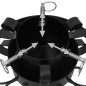 vidaXL Soporte para árbol de Navidad negro 29x29x15,5 cm vidaXL Soporte para árbol de Navidad negro 29x29x15,5 cm