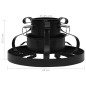 vidaXL Soporte para árbol de Navidad negro 29x29x15,5 cm vidaXL Soporte para árbol de Navidad negro 29x29x15,5 cm