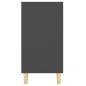 vidaXL Aparador de madera contrachapada gris 103,5x35x70 cm vidaXL Aparador de madera contrachapada gris 103,5x35x70 cm