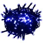 vidaXL Cadena de luces con 400 LED 8 efectos luminosos azul 40 m vidaXL Cadena de luces con 400 LED 8 efectos luminosos azul 40 m