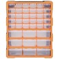 vidaXL Organizador multicajones con 39 cajones 38x16x47 cm vidaXL Organizador multicajones con 39 cajones 38x16x47 cm