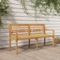vidaXL Banco Batavia madera maciza de teca 150 cm vidaXL Banco Batavia madera maciza de teca 150 cm