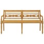 vidaXL Banco Batavia madera maciza de teca 150 cm vidaXL Banco Batavia madera maciza de teca 150 cm
