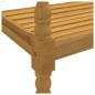 vidaXL Banco Batavia madera maciza de teca 150 cm vidaXL Banco Batavia madera maciza de teca 150 cm
