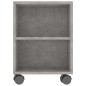 vidaXL Mueble de TV madera contrachapada gris hormigón 120x35x48 cm