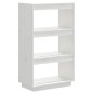 vidaXL Estantería/divisor de espacios madera pino blanco 60x35x103 cm vidaXL Estantería/divisor de espacios madera pino blanco 60x35x103 cm