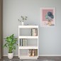vidaXL Estantería/divisor de espacios madera pino blanco 60x35x103 cm vidaXL Estantería/divisor de espacios madera pino blanco 60x35x103 cm