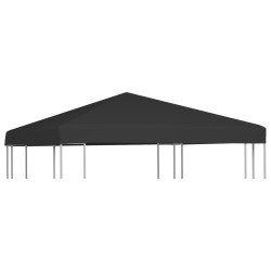 vidaXL Toldo de cenador 270 g/m² 3x3 m negro