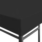 vidaXL Toldo de cenador 270 g/m² 3x3 m negro vidaXL Toldo de cenador 270 g/m² 3x3 m negro