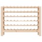 vidaXL Botellero madera maciza de pino 109,5x30x82 cm