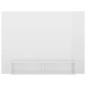 vidaXL Mueble TV de pared contrachapado blanco brillante 120x23,5x90cm vidaXL Mueble TV de pared contrachapado blanco brillante 120x23,5x90cm