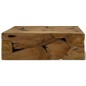 vidaXL Mesa de centro 90x50x30 cm de madera de teca genuina marrón vidaXL Mesa de centro 90x50x30 cm de madera de teca genuina marrón