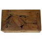 vidaXL Mesa de centro 90x50x30 cm de madera de teca genuina marrón vidaXL Mesa de centro 90x50x30 cm de madera de teca genuina marrón