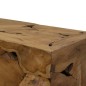 vidaXL Mesa de centro 90x50x30 cm de madera de teca genuina marrón vidaXL Mesa de centro 90x50x30 cm de madera de teca genuina marrón