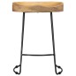 vidaXL Taburetes de cocina gavin 2 unidades madera maciza de mango vidaXL Taburetes de cocina gavin 2 unidades madera maciza de mango