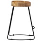 vidaXL Taburetes de cocina gavin 2 unidades madera maciza de mango vidaXL Taburetes de cocina gavin 2 unidades madera maciza de mango