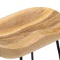 vidaXL Taburetes de cocina gavin 2 unidades madera maciza de mango vidaXL Taburetes de cocina gavin 2 unidades madera maciza de mango